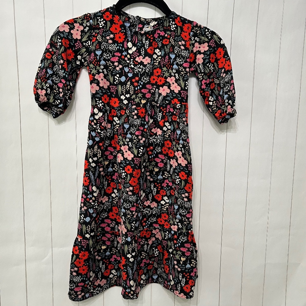 Girl’s- Floral black
